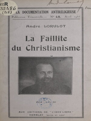 cover image of La faillite du christianisme